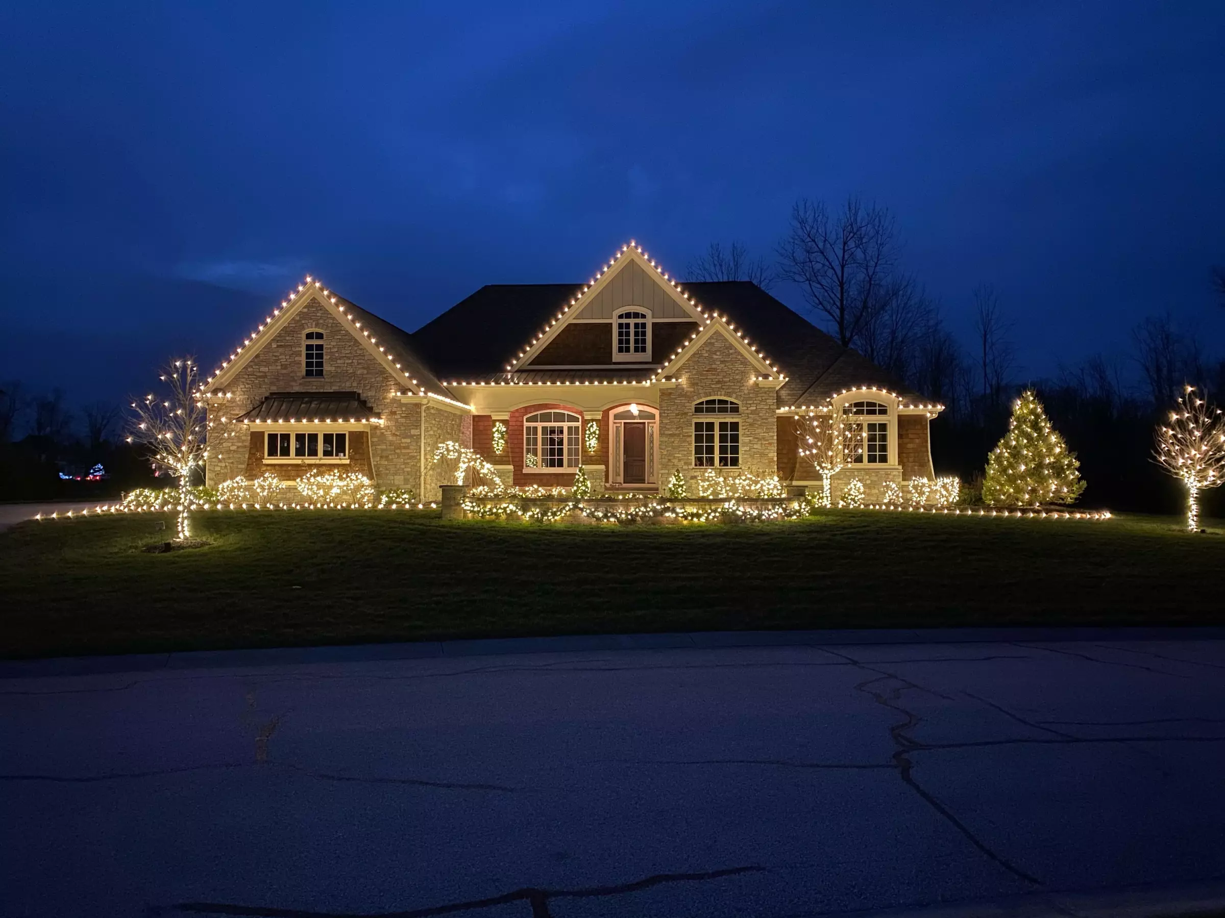 Christmas Light Installation